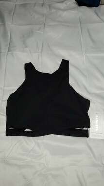 Athleta Conscious Cut Out Crop Top A-C